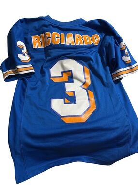 Mitchell & Ness Royal Blue McLaren Racing Patch Jersey